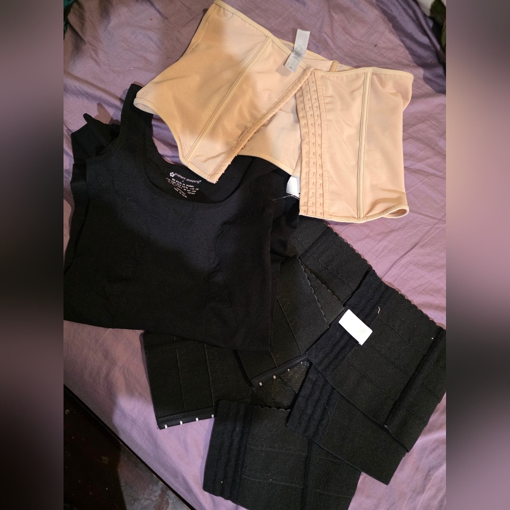 Black and Beige Shapewear Set 3